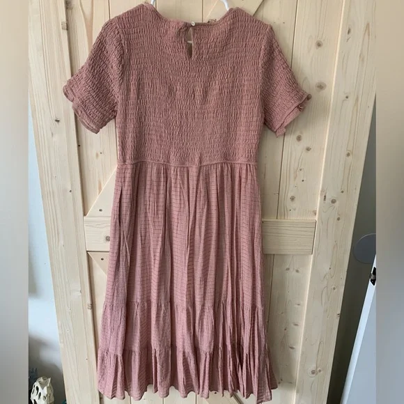 Polagram Smocked Midi Dress - Picture 5 of 11
